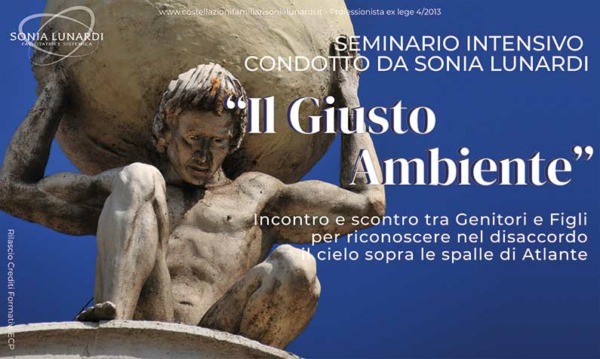 seminario intensivo costellazioni familiari il giusto ambiente